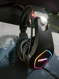 cuffie gaming con led 