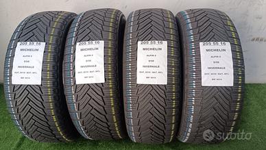 4 GOMME 205 55 16 MI9CHELIN INV RIF3014