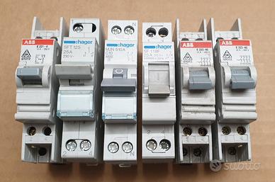 commutatore per guida din