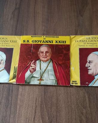 Papa Giovanni XXlll  dischi 45 giri 