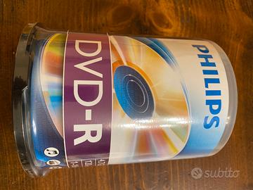 Dvd-r vergini Philips Dvd 100 pz