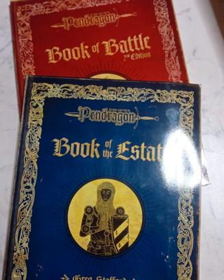 Pendragon rpg- Book of Estate & Book of Battle