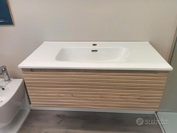 Mobile bagno completo 90x45 nuovo 