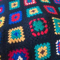 Copriletto fatto a mano in pura lana