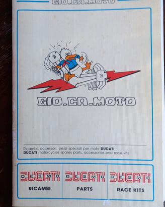 CATALOGO RICAMBI DUCATI 1988