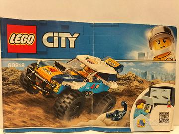 lego city 60218 Auto da rally nel deserto 