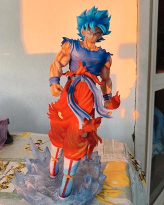 Goku super saiyan blue statua figure