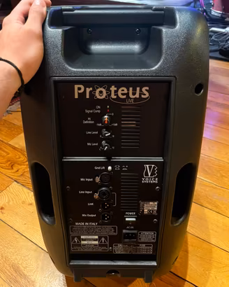 Proteus LIVE cassa attiva- 250W - fondo magazzino