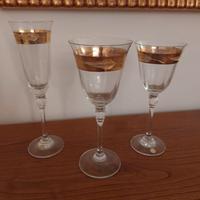 Bicchieri in oro zecchino