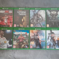 Lotto 8 giochi Xbox One