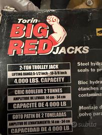 Crick per sollevare auto, + 4  cavalletti