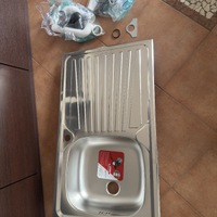 Lavello cucina in acciaio NUOVO