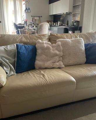 Divano letto in pelle 2 metri