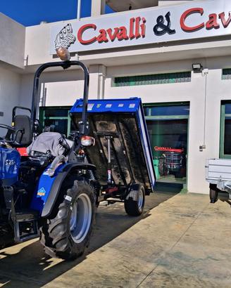 TRATTORE SOLIS 26 + RIMORCHIO SOLIS TS-1000!