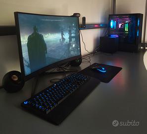 PC gaming con periferiche 