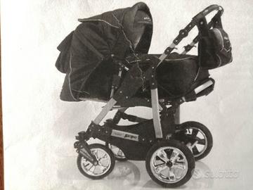 Carrozzina passeggino ovetto trio 3 in 1