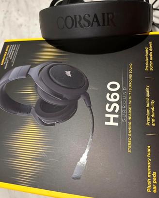 Cuffie gaming corsair HS60 surround