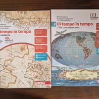 Libri di storia "Di tempo in tempo", volume 2 e 3