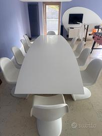 Set 12 sedie Verner  Panton chair Di Vitra