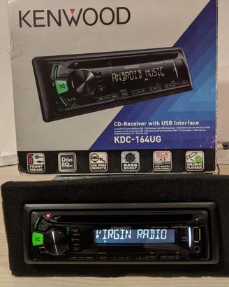 Autoradio kenwood kdc-164ug (cd+usb+aux)
