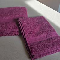 2 coppie di Asciugamani da bagno