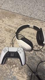 play station 5 digital +cuffie da gaming