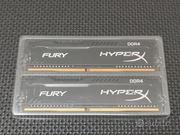Kingston HyperX Fury 8 GB RAM DDR4 Testate 📂🚀 