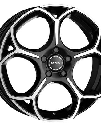 SET 4 CERCHI IN LEGA FIAT 500X CROMA da 18"