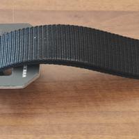 CINTURA NERO TATTICA VELCRO CHIUSURA IN METALLO