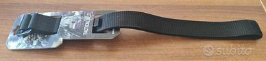 CINTURA NERO TATTICA VELCRO CHIUSURA IN METALLO
