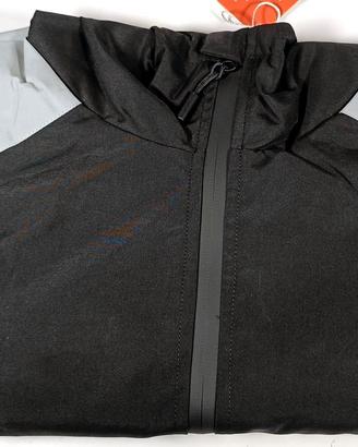 Giacca Impermeabile Leggera Cappuccio Cerniera L