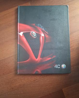 Dépliant Alfa romeo 4c