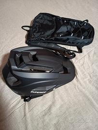 casco mtb e zaino nuovi 