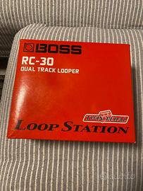 RC-30 Loop Station Boss RC-30  a 2 tracce