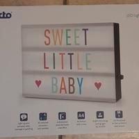 Lampada e lavagna luminosa Alecto