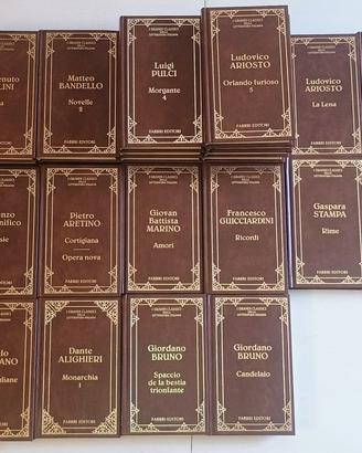 I grandi classici della letteratura italiana