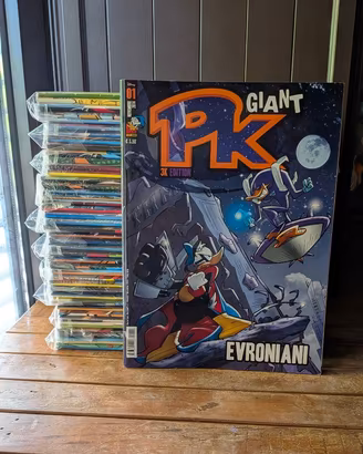 PK Giant, serie completa, 49 volumi