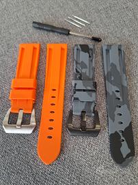 Cinturini nuovi in gomma 22 mm