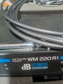 Radiomicrofono DB TECHNOLGIES WM220R1