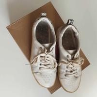 Scarpe sneakers Bershka bianche platfotm N° 39