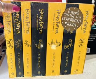 HARRY POTTER collezione libri grifondoro serpeverd