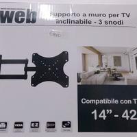 Supporto a braccio universale TV 