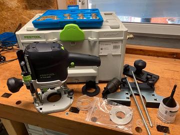 Festool Oberfräse OF 1010 EBQ + Zubehör