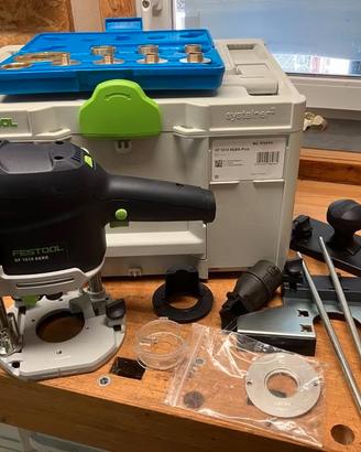 Festool Oberfräse OF 1010 EBQ + Zubehör