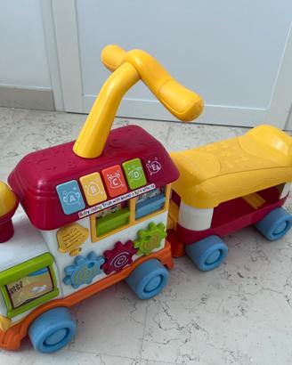 Trenino Baby Riding train cavalcabile