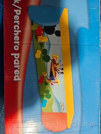 Appendiabiti da muro Topolino originale Disney nuo