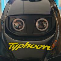 faro led Gilera piaggio typhoon 50 125 Angel eyes