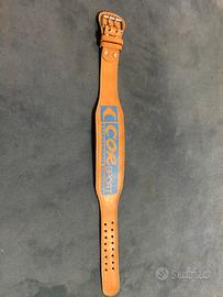 CorSport CINTURA PESI in VERO CUOIO IMBOTTITA