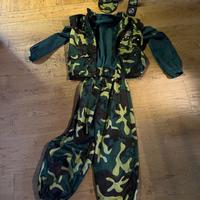 Costume militare 8-10 anni