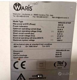 panelli fotovoltaici 